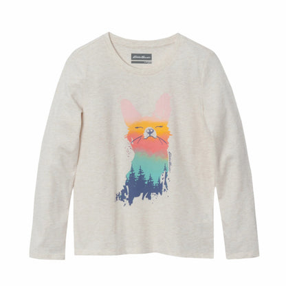 Kids Girls Graphic Long-Sleeve T-Shirt - 2 Pack | Eddie Bauer