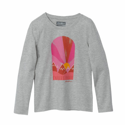 Kids Girls Graphic Long-Sleeve T-Shirt - 2 Pack | Eddie Bauer