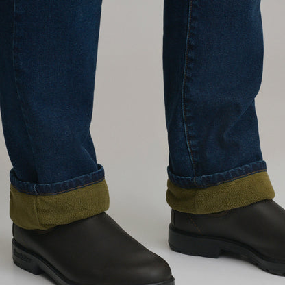 Men's Eddie's Flex Fleece Lined Jean - Straight | Eddie Bauer
