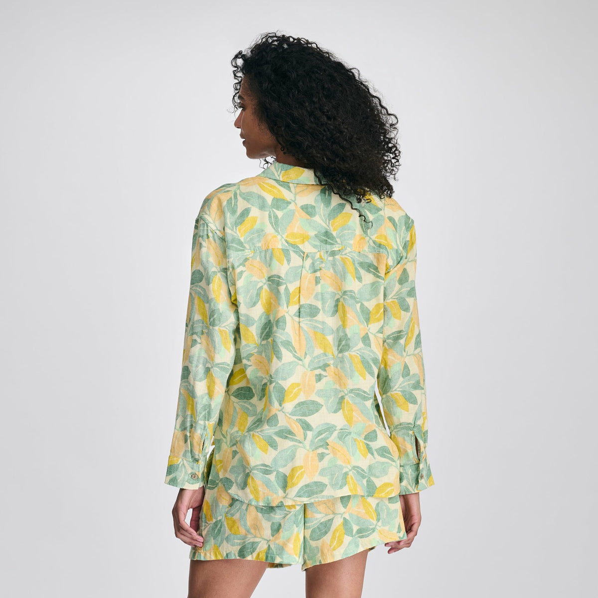 Women's Woven Printed Cotton LS Slub | Eddie Bauer