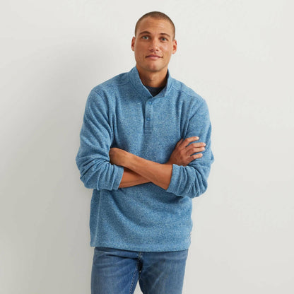 Men's Radiator Fleece Snap Mock 2.0 | Eddie Bauer