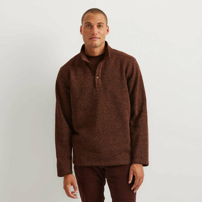 Men's Radiator Fleece Snap Mock 2.0 | Eddie Bauer
