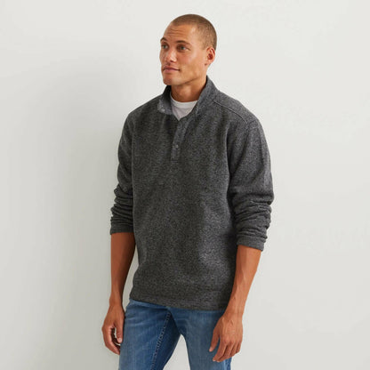 Men's Radiator Fleece Snap Mock 2.0 | Eddie Bauer