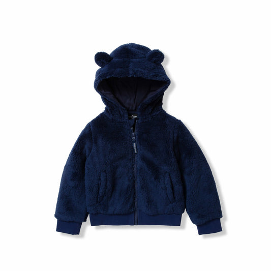 Kids Toddler Quest Fleece Plush Hooded Jacket | Eddie Bauer
