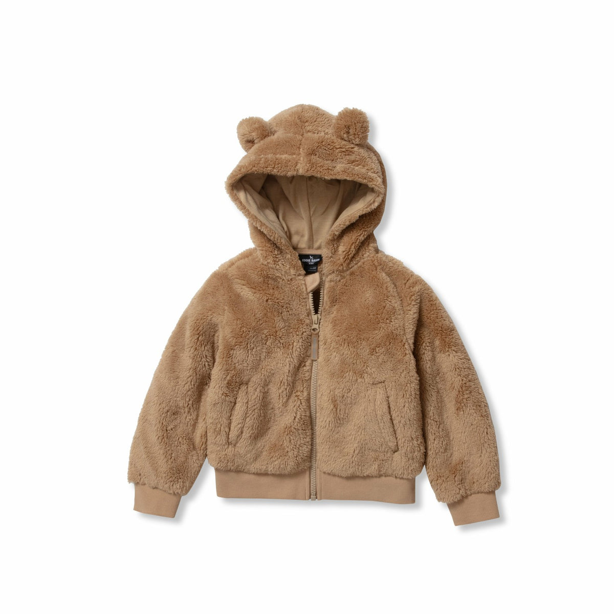Kids Toddler Quest Fleece Plush Hooded Jacket | Eddie Bauer