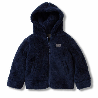 Kids Infant Quest Fleece Plush Hooded Jacket | Eddie Bauer