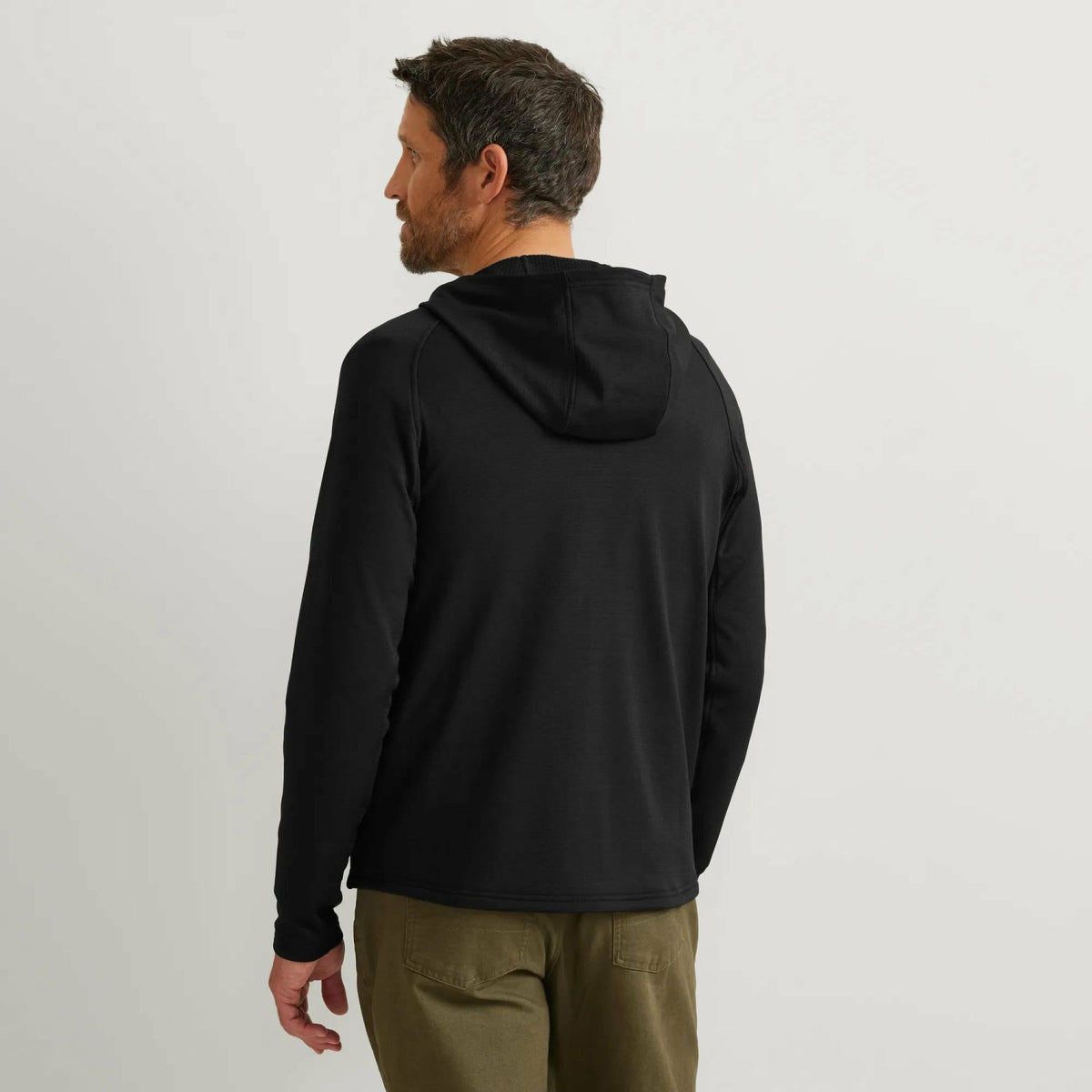 Men's LS High Route Grid Full-Zip Hood | Eddie Bauer