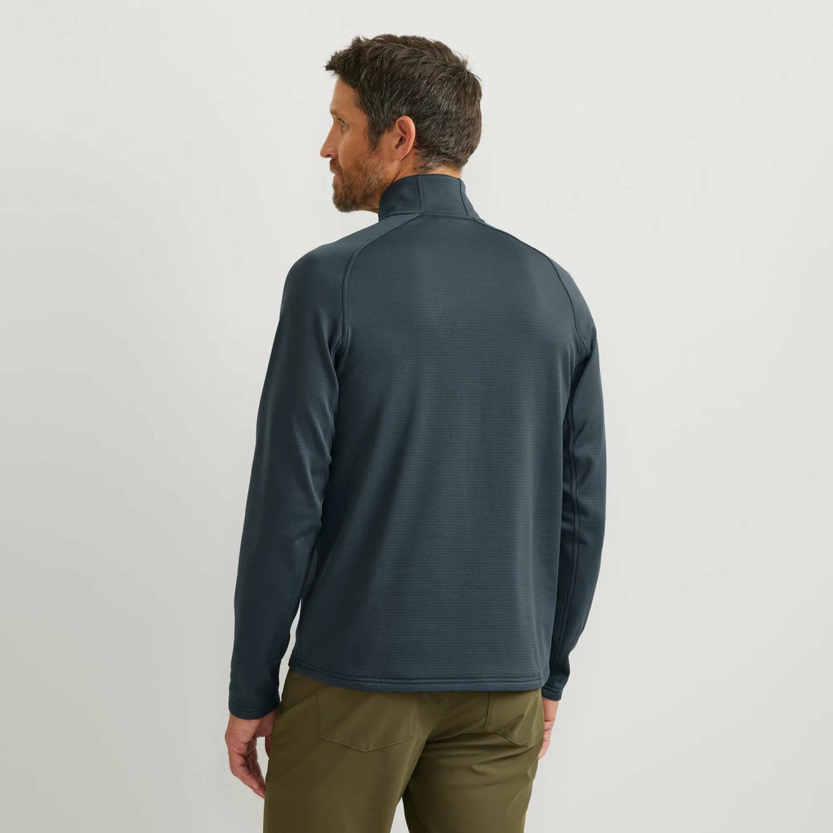 Men's LS High Route Grid Hz Mock | Eddie Bauer