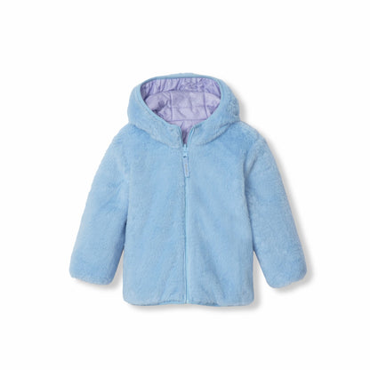 Kids Toddler Girls Deer Harbor Reversible Hooded Jacket | Eddie Bauer